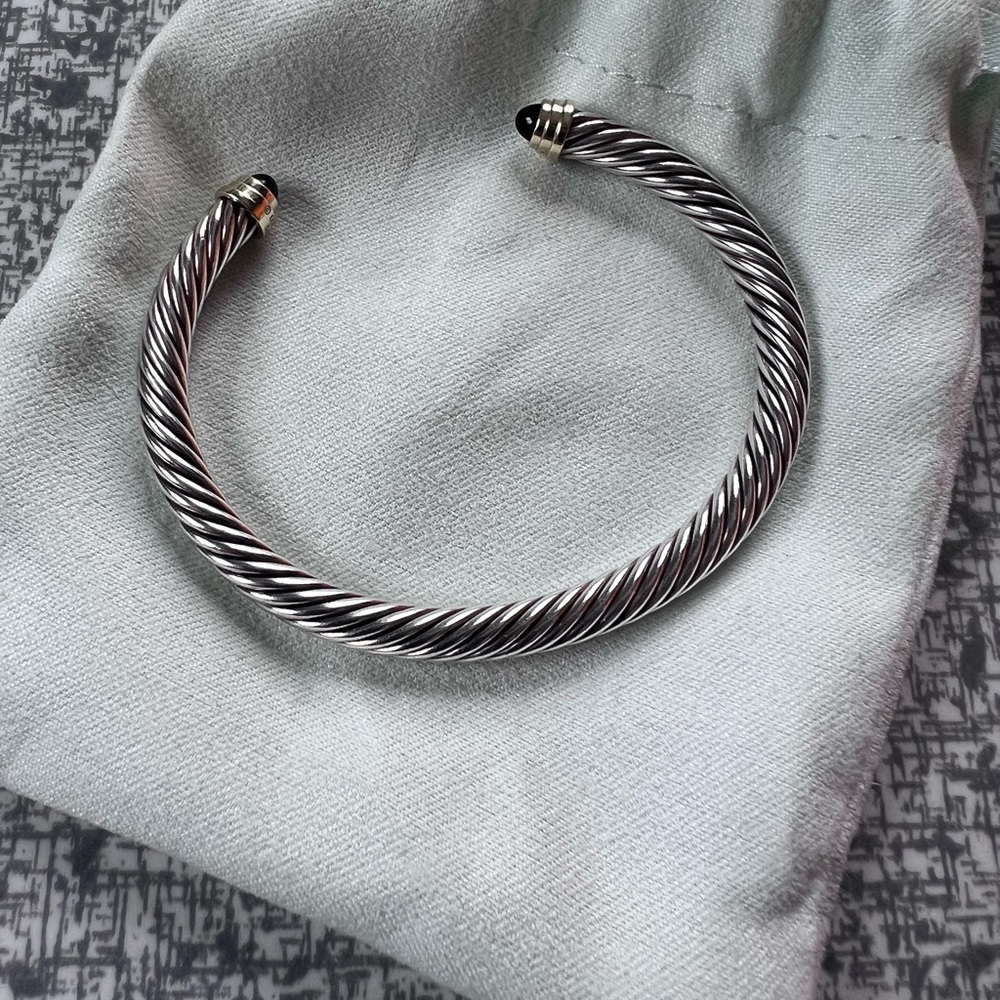 David Yurman Classic Cable Bracelet Onyx